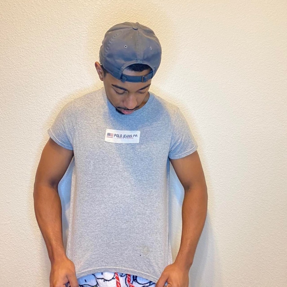 POLO Grey Vtg T-Shirt